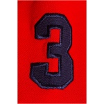 Boy's Standard Red Polo Neck T-Shirt - Image 4