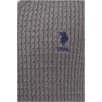 Men's Slim Gray Melange Basic Sweater - Image 4