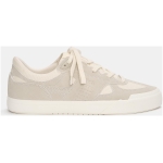 Multi-piece canvas sneakers