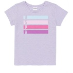 Girl's A-Form Fit Lilac Basic Crew Neck T-Shirt