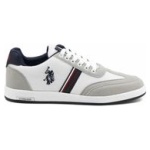 BASE. Polo Assn. US Polo Kares 3 FX Men's Casual Sneakers101081680-2WHITE - Image 2