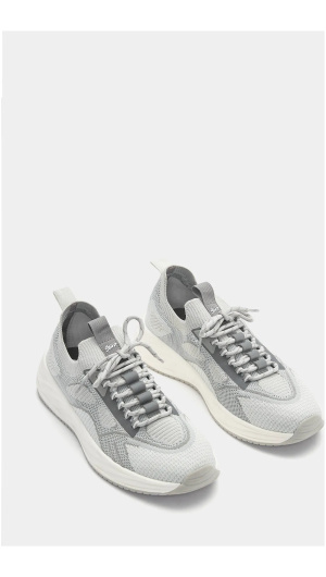 Pull & Bear Knitted fabric sneakers