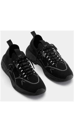 Pull & Bear Knitted fabric sneakers