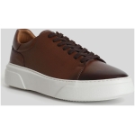 Lufian Tommy Men's Leather Sneaker Shoes Brown - Image 2