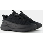 Contrast mesh sneakers