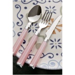Karaca18 Piece 6 Person Knife Set - Freya Pink