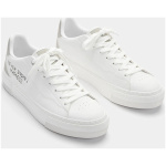 Printed and thick-soled sneakers