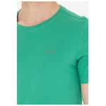 Men's Regular Green Basic Crew Neck T-Shirt - Image 5