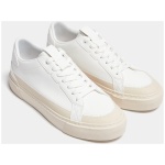 Basic contrast sneakers