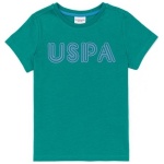 Girl's Standard Mint Basic Crew Neck T-Shirt