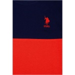 boy's Standard Fit Navy Blue Crew Neck T-Shirt - Image 3