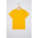 Girl's Standard yellow Basic PoloT-Shirt - Image 2