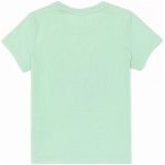 Girl's Standard Mint Basic Crew Neck T-Shirt - Image 3