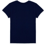 boy's Standard Fit Navy Blue Crew Neck T-Shirt - Image 2