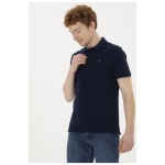 Men's Navy Blue Basic T-Shirt - Image 3