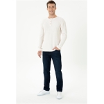 Men's Dark Blue Jeans - Image 3