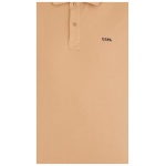 Men's Regular camel basic Crew Neck T-Shirt - Image 6