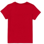 Boy's Standard Red Crew Neck T-Shirt - Image 2