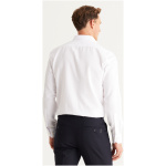 Men’s White Button Collar Easy-Iron Cotton Slim Fit Narrow Cut Oxford Shirt - Image 5