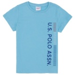 Children's Standard Turquoise Crew Neck T-Shirt