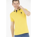 US. Polo Assn. Dark Yellow Men's Polo T-Shirt