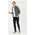 Men's Regular Anthracite Melange Sweatshirt - Image 2