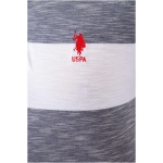 Men's Slim Light Navy Blue Polo Collar T-Shirt - Image 4