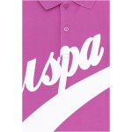 boy's Standard Child Violet Polo Neck T-Shirt - Image 3