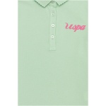 Girl's Standard Mint Basic Polo Neck T-Shirt - Image 3