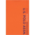 boy's Standard Orange Crew Neck T-Shirt - Image 3