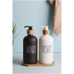 Perotti Lotion Black 2-Piece Liquid Soap Dispenser
