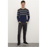 Men's Slim Indigo Sweater - Image 4