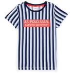boy's Standard Cobalt navy Neck T-Shirt