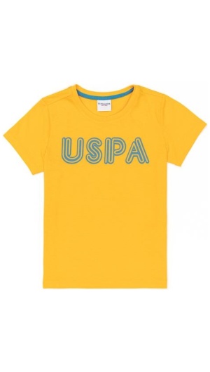 Girl's Standard Light Yellow T-Shirt
