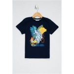Boy's Navy Blue Pajama Set - Image 2