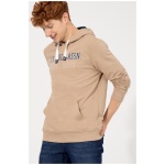 Men's Standard Camel Hooded Sweatshirt - Image 2