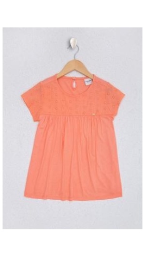 girl's Salmon T-Shirt