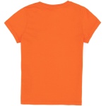 boy's Standard Orange Crew Neck T-Shirt - Image 2
