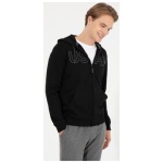 Men's Regular black Sweatshirt - Image 2