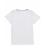 boy's Standard White Crew Neck T-Shirt - Image 2