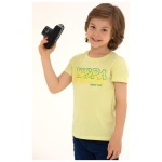 boy's Regular yellow Polo  T-Shirt