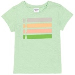 Girl's A-Form Fit Mint Basic Crew Neck T-Shirt