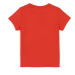 Girl's Standard red Basic Polo Neck T-Shirt - Image 2