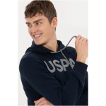 Men's Standard Navy Blue Basic Sweatshirt - Image 5