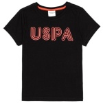 Girl's Standard Light black T-Shirt