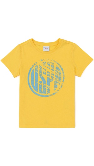 Girl's Standard Light Yellow T-Shirt