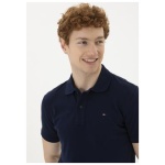 Men's Navy Blue Basic T-Shirt - Image 4