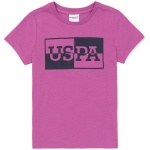 boy's standart Violet Crew Neck T-Shirt