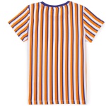 boy's Fit Cobalt orange Neck T-Shirt - Image 3