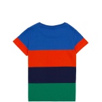 Boy Standard blue Polo Neck T-Shirt - Image 2